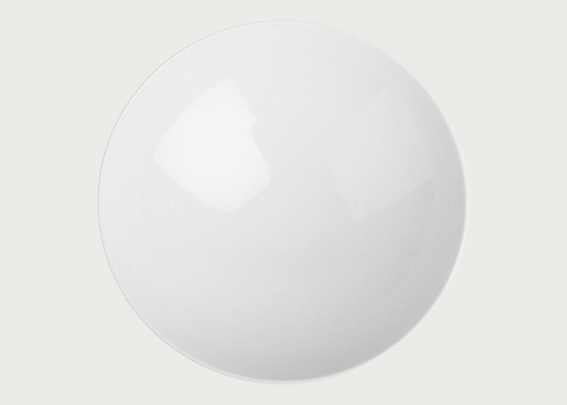 Thomas Loft White Porcelain Round Bowl Low