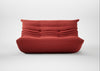Togo Small Settee Alcantara Goya Red