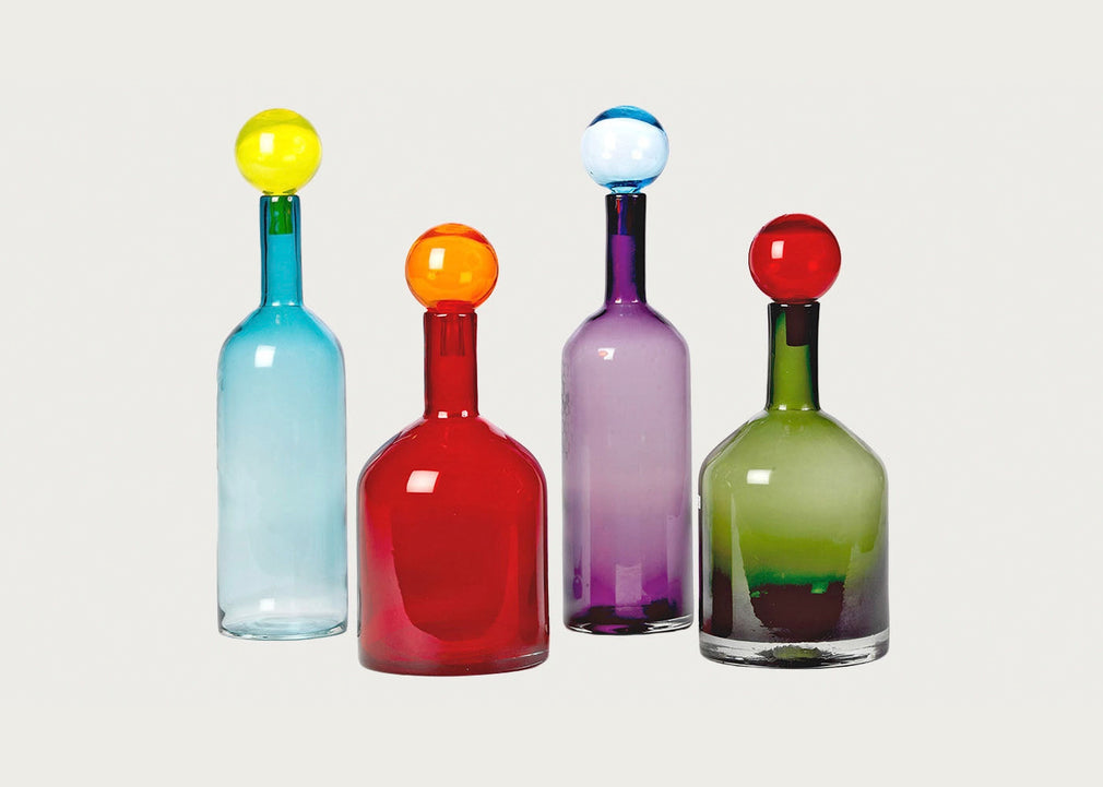 Bubbles & Bottles Set Of 4