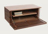 Verona Narrow TV Unit Walnut