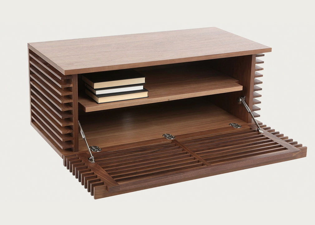 Verona Narrow TV Unit Walnut
