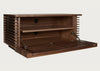 Verona Narrow TV Unit Walnut