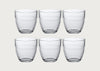 Gigogne Tumbler 16cl Clear Set Of 6