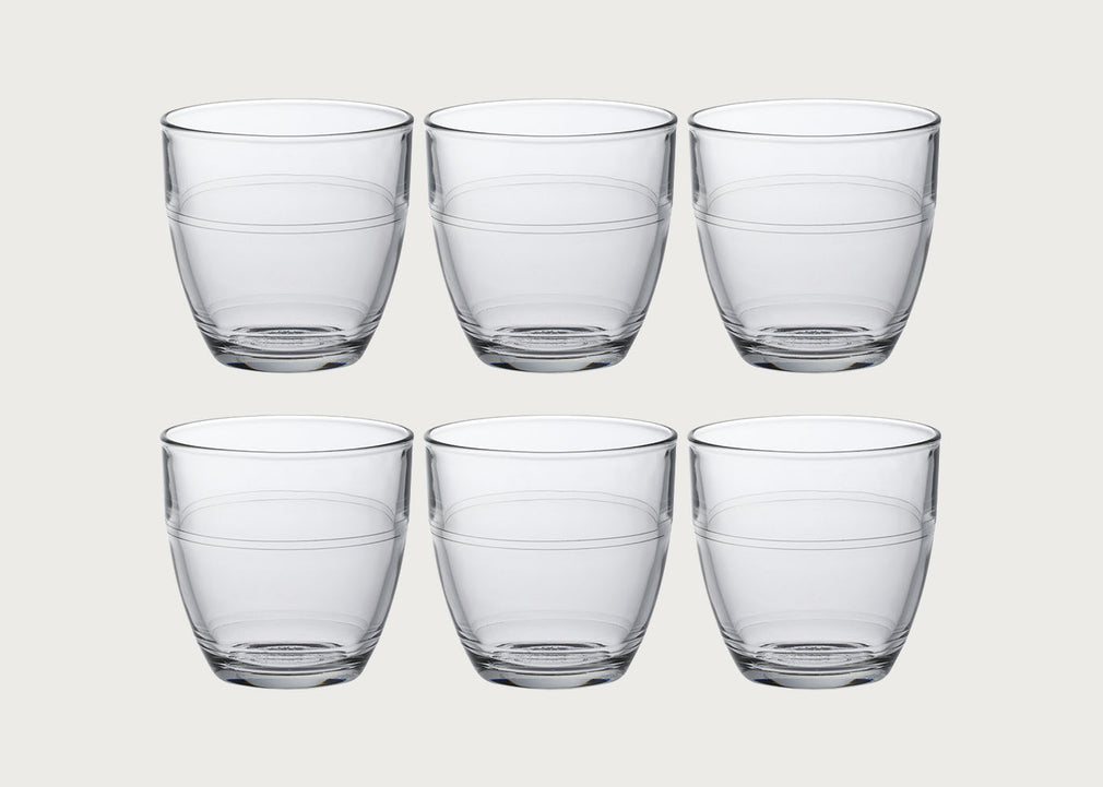 Gigogne Tumbler 16cl Clear Set Of 6