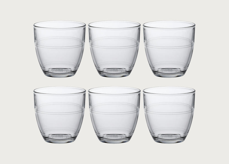 Gigogne Tumbler 16cl Clear Set Of 6