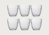 Gigogne Tumbler 22cl Clear Set Of 6