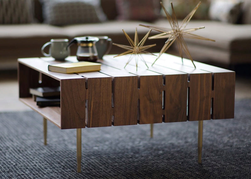 Horizon Medium Coffee Table in Walnut