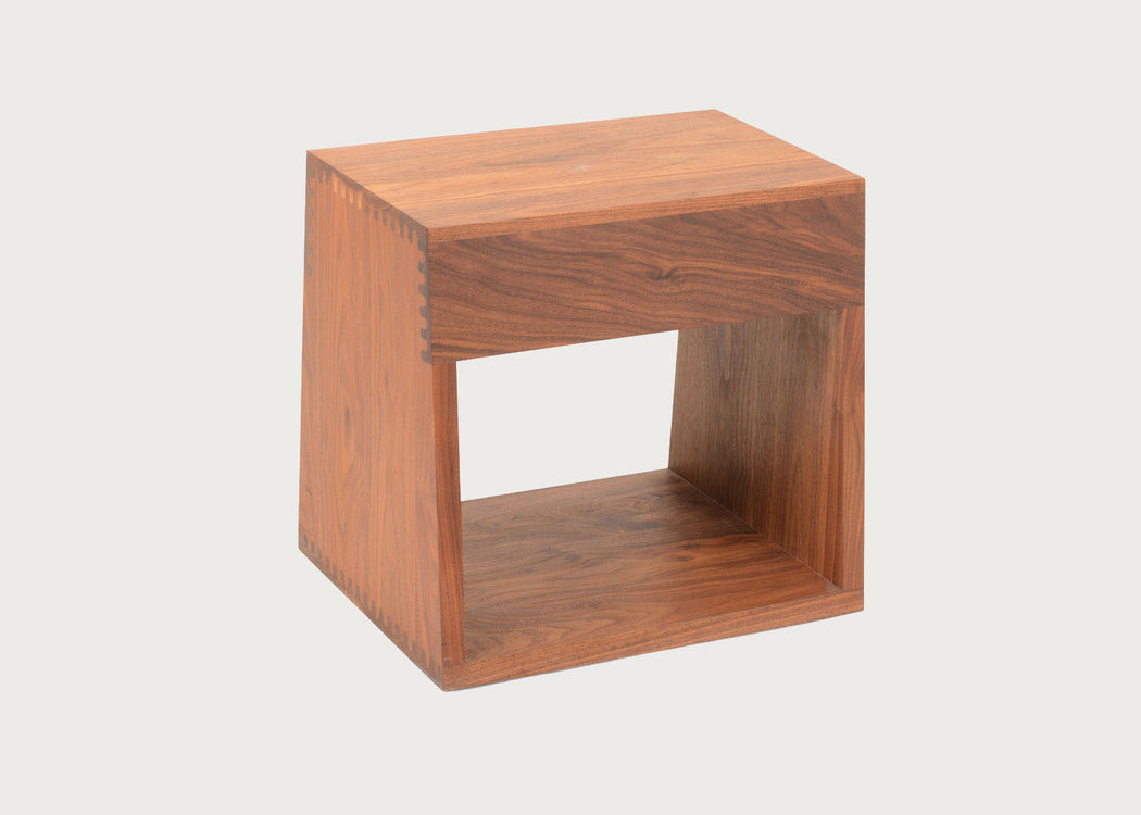 Tall Maia Side Table Walnut
