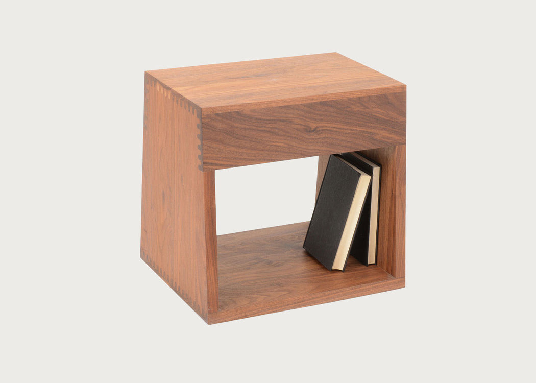 Tall Maia Side Table Walnut
