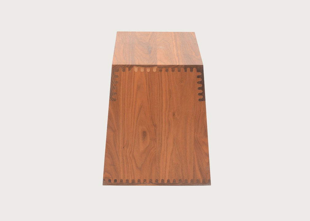 Tall Maia Side Table Walnut