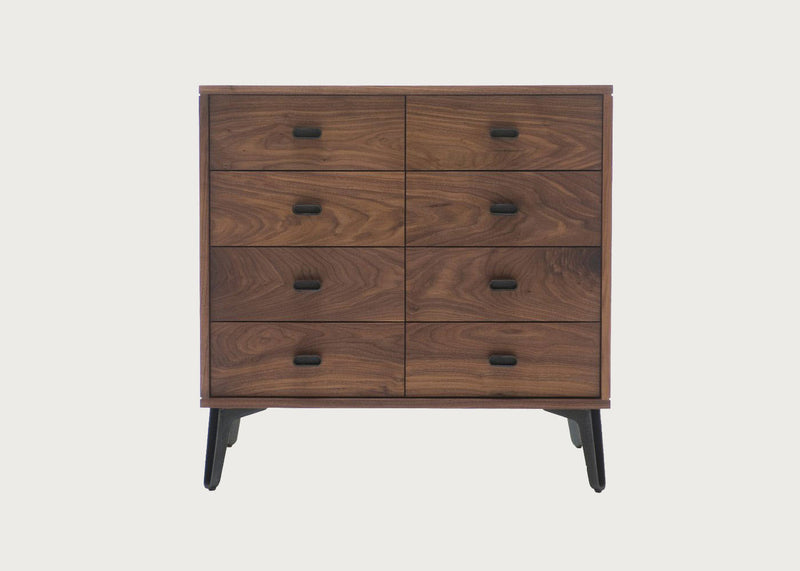 McQueen 8 Drawer Chest Walnut