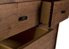 McQueen 8 Drawer Chest Walnut