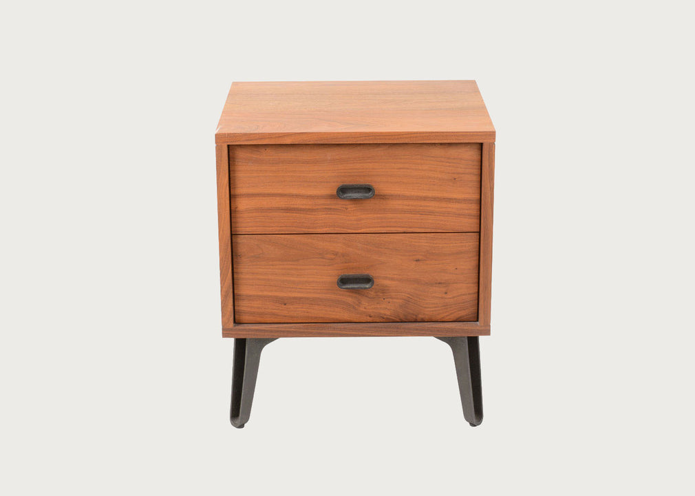 McQueen Bedside Table Walnut