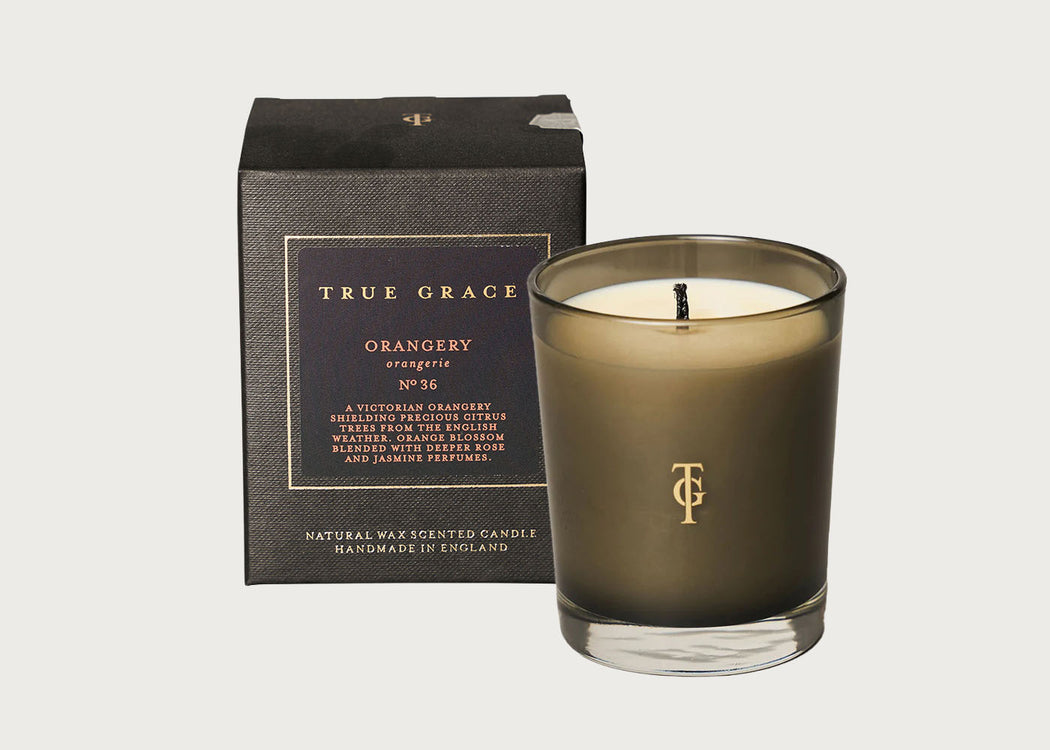 Manor Orangery Scented Glass Candle