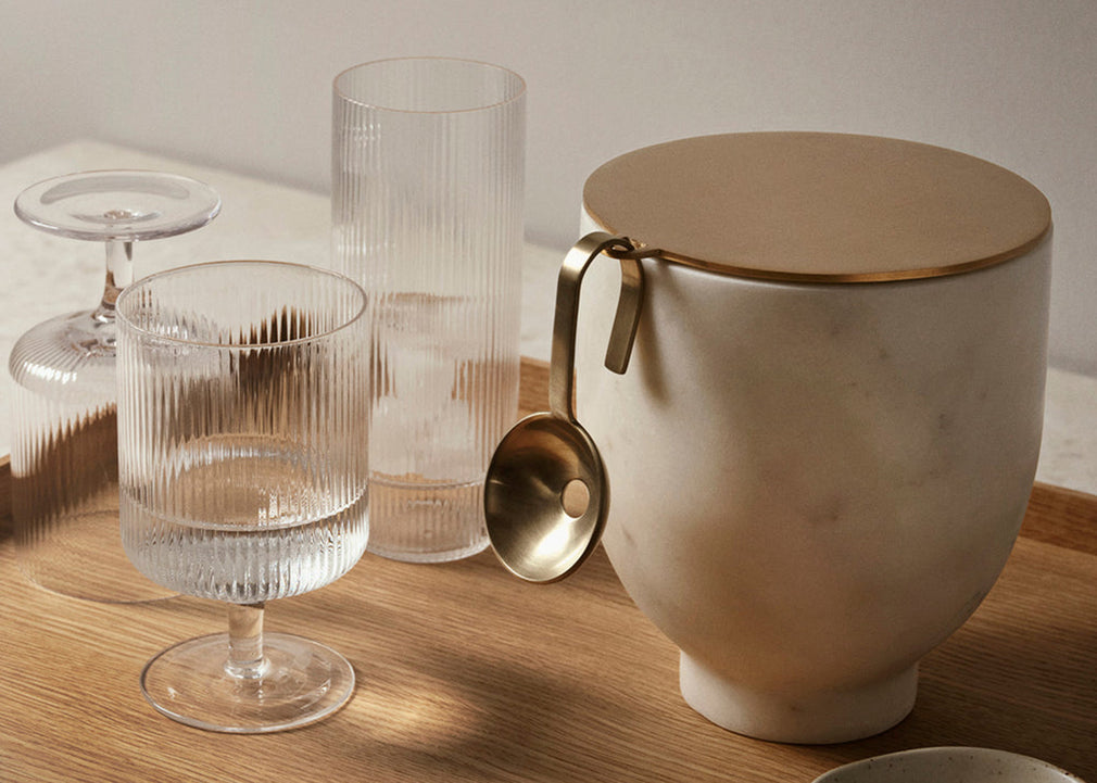 Ripple Clear Wine Glass Set of 2