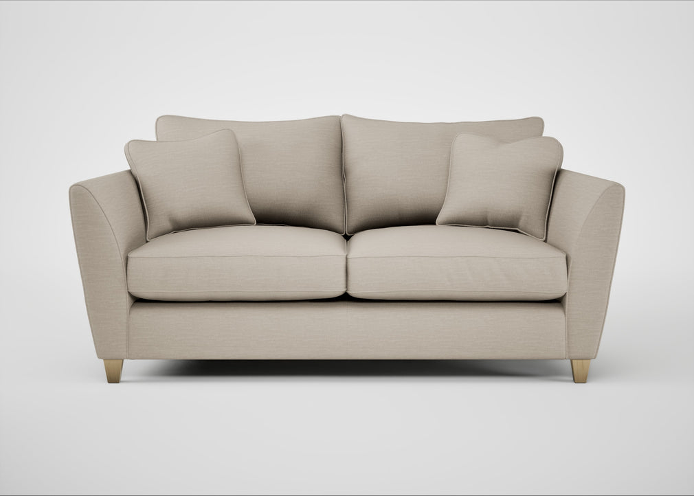 Torino 3 Seater Sofa Broad Weave Putty / Natural