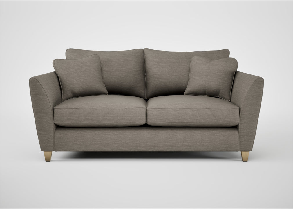 Torino 3 Seater Sofa Broad Weave Pebble / Natural