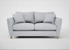 Torino 3 Seater Sofa Broad Weave Tin / Natural