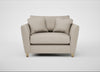 Torino Loveseat Broad Weave Putty / Natural