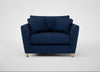 Torino Loveseat Broad Weave Lagoon / Natural