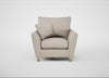 Torino Armchair Broad Weave Putty / Natural