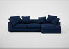Cumulus Right Hand Facing Corner Sofa Broad Weave Lagoon