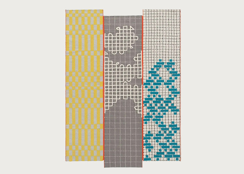 Bandas Rug Turquoise