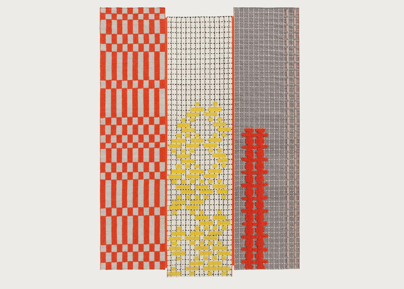Bandas Rug Orange