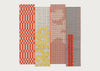 Bandas Rug Orange