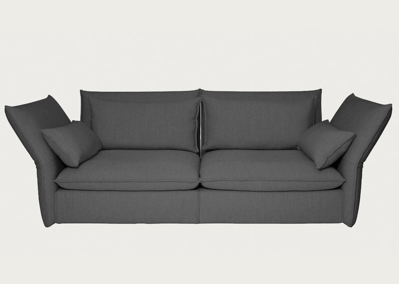 Mariposa 2 1/2 Seater Sofa Credo Anthracite/Elephant
