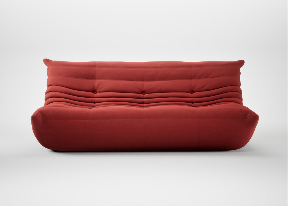 Togo Large Settee Alcantara Goya Red