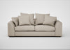 Cumulus 4 Seater Sofa Broad Weave Putty
