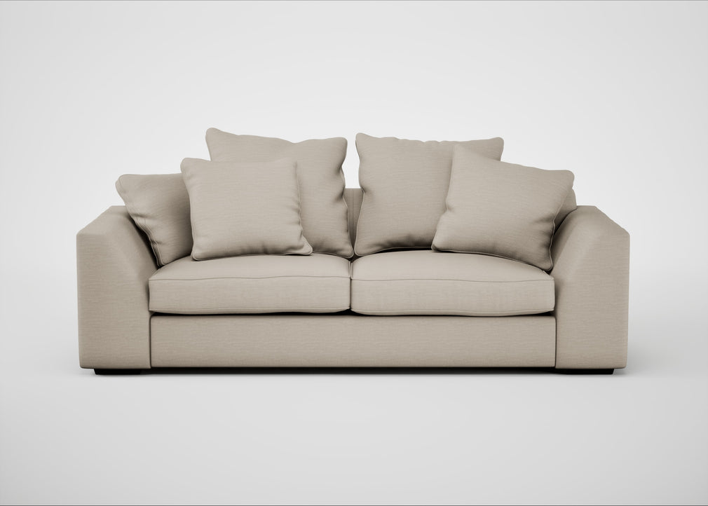 Cumulus 4 Seater Sofa Broad Weave Putty