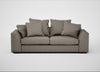 Cumulus 4 Seater Sofa Broad Weave Pebble