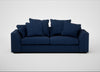 Cumulus 4 Seater Sofa Broad Weave Lagoon