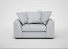 Cumulus Loveseat Broad Weave Tin