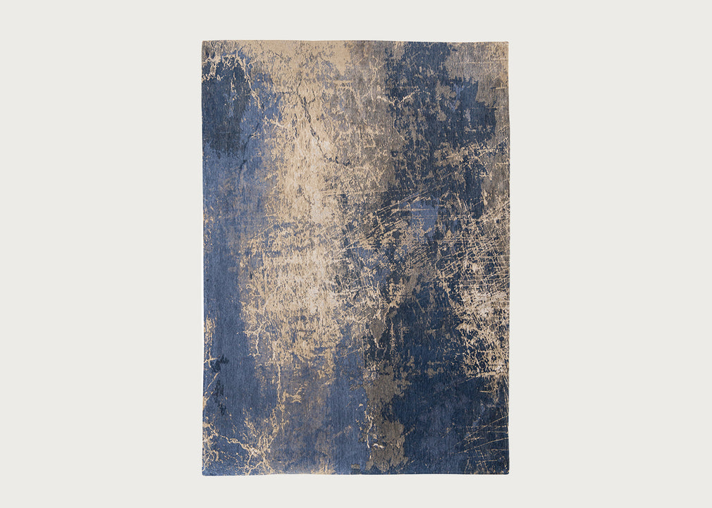Cracks Rug Abyss Blue