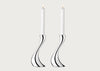 Cobra Medium Candleholder Set of 2