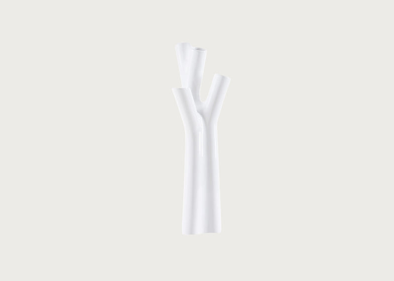 Roseau Vase White