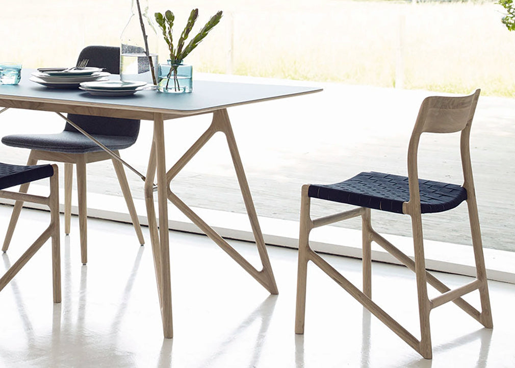 Fawn Dining Chair Oak & Black