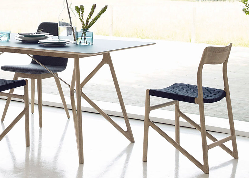 Fawn Dining Chair Oak & Black