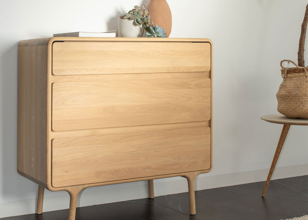 Fawn Chest of Drawers Oak