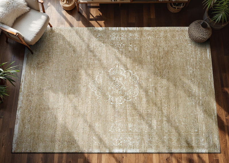 Fading World Rug Spring Milk Curry