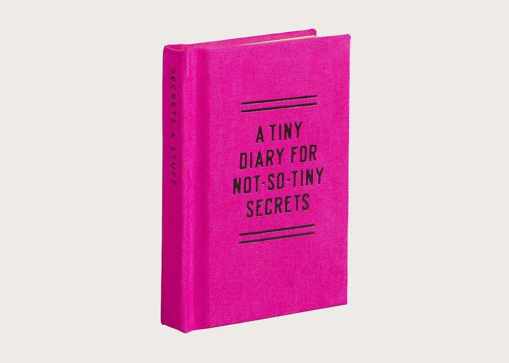 Tiny Book Diary for Not So Tiny Secrets