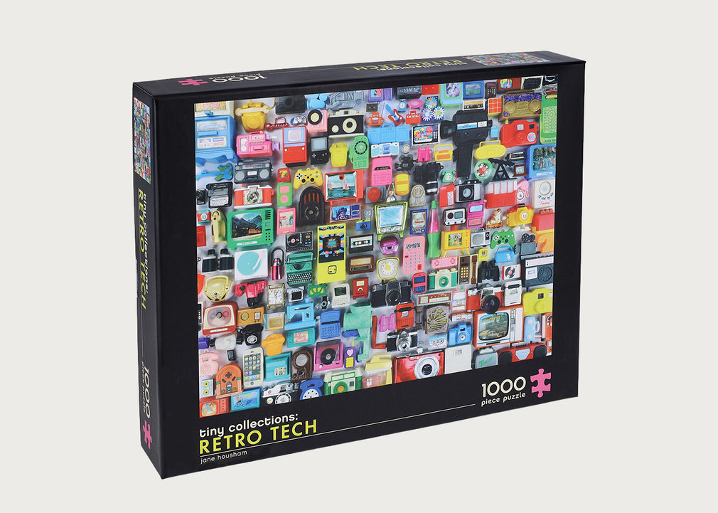 Tiny Collections Retro Tech 1000 Piece Puzzle