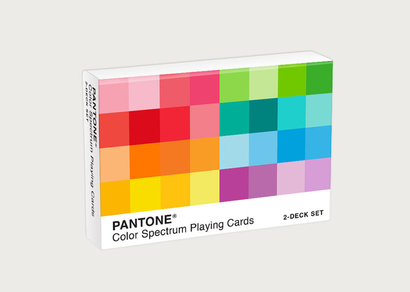 Pantone Color Spectrum Playing Cards 2 Pack