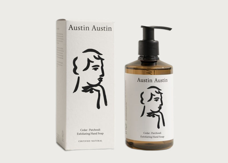 Cedar & Patchouli Exfoliating Hand Soap