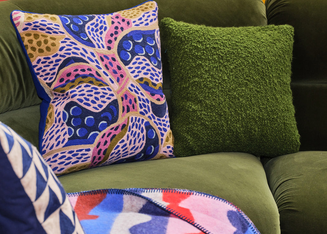 Boucle Cushion Fern 45 x 45cm