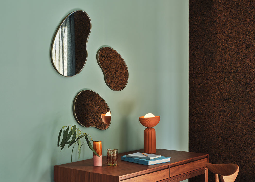 Organic Pebble Mirrors Set of 3