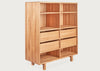 Aito Display Cabinet Oak